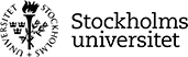 Stockholms universitet logo, länk till startsida